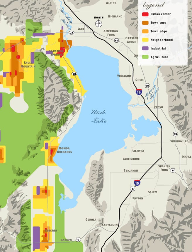 West Lake Vision map